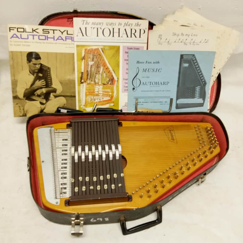 Oscar Schmidt 15 Chord 36 STRING Autoharp OS45B APPALACHIAN AUTOHARP VINTAGE 70s image 1