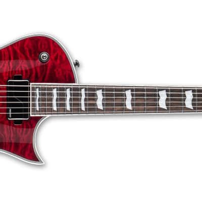 LTD EC-1000 QM - See Thru Blk Cherry Fluence (LEC1000QMSTBC) image 2