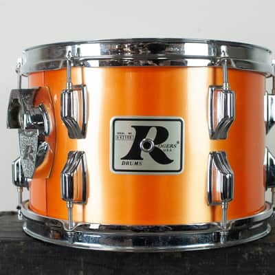1970s Rogers 8x12 "Big R" Metallic Gold Tom image 1