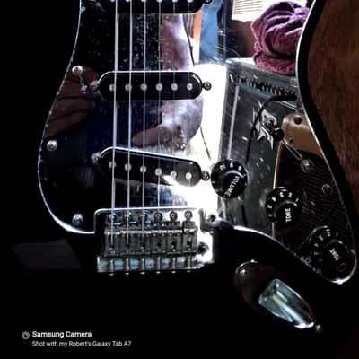 Fender Standard Stratocaster MIM Mirror PG 1998 - 2005 - Black image 13