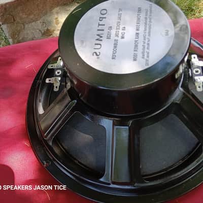 10" SUBWOOFER DUAL 4 OHM OPTIMUS 40-1028 1990s image 2