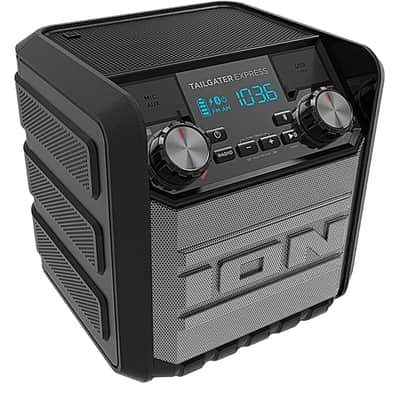Ion Audio Tailgater Express 20W WaterProof Bluetooth Compact Speaker Certified Refurbished image 2