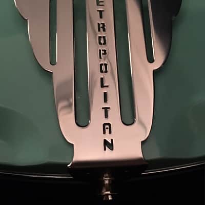 Metropolitan Tanglewood Custom Left Handed 1997 Pearl Aqua Blue image 3