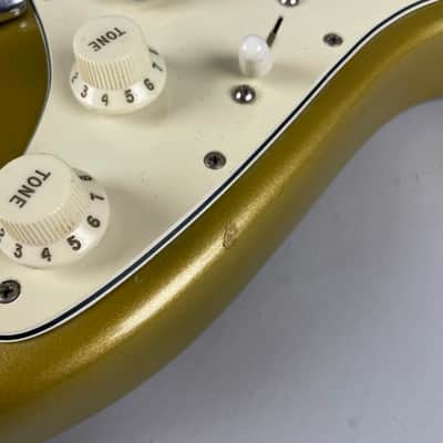 Fender Stratocaster 1974 - Gold - Refin Great player/ Great look, Deluxe G&G Black Tolex Fender hard case image 13
