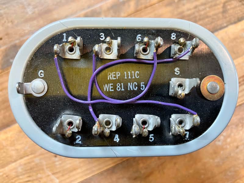 Western Electric 111C Audio Input Transformer 60's - grey image 1