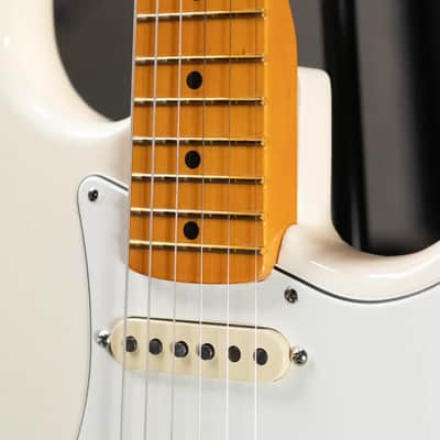 Fender Limited Edition American Vintage II '73 Stratocaster Electric Guitar - Olympic White with Hardshell Case image 9