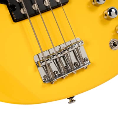 Cort GB-Short Scale | 4-String Electric Bass Guitar, Yellow Crush. New with Full Warranty! image 4
