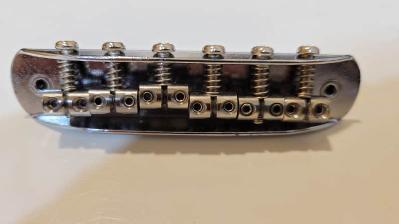Squier Vintage Modified Mustang Bridge 2016 Chrome image 1