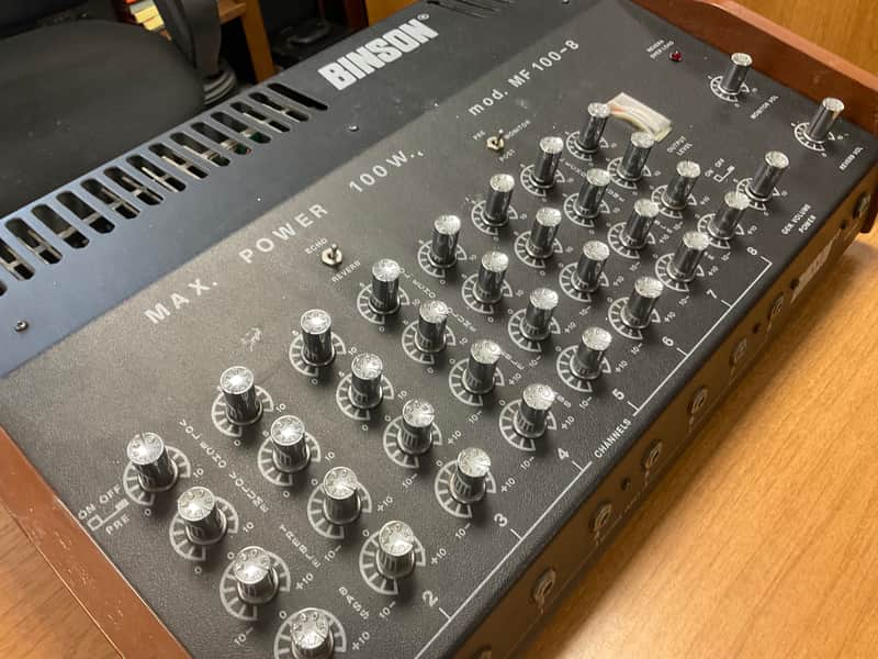 Binson MF 100 mixer 8 ch. vintage image 1