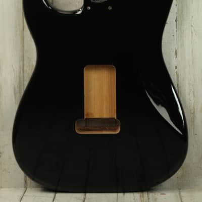 NEW Fender Deluxe Series Stratocaster Body - Black (006) image 2