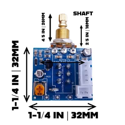 Boffin FX Push-Push Onboard Clean Boost Preamp 20dB 250K Strat & Single Coils image 7