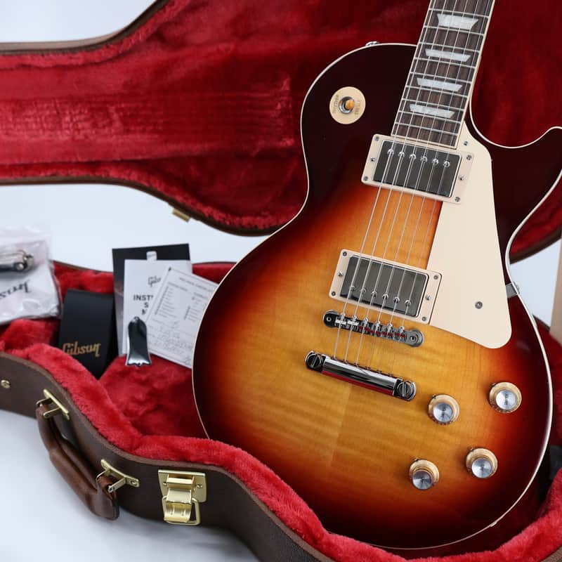 Gibson Les Paul Standard '60s Figured Top Electric Guitar - Bourbon Burst image 1