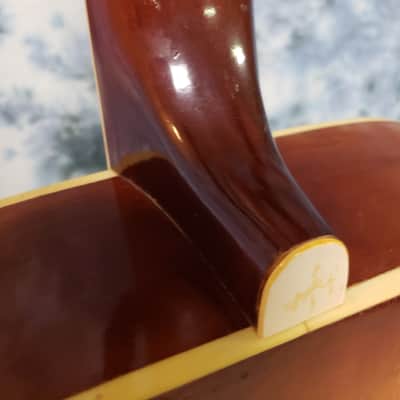 1968 Harmony H-167 Fender Headstock Style Moustache Bridge Pro Setup Gigbag image 9