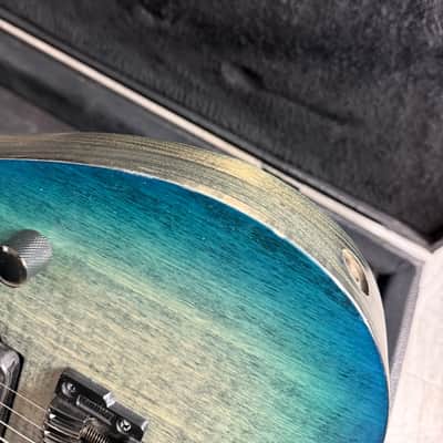 Ibanez RGD61AL-SSB Axion Label 2019 - 2020 - Stained Sapphire Blue Burst image 8
