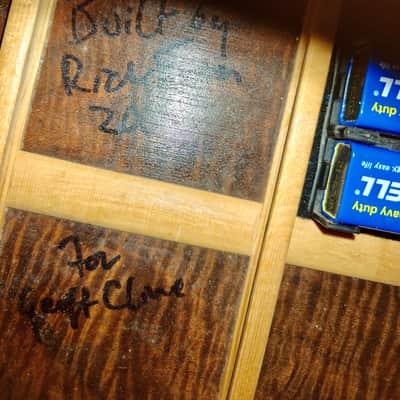 Rick Turner Custom 12-Fret Acoustic (2001) – Hand-Signed by Rick Turner – Walnut & Spruce – 18V Turner Electronics – 1 of 2 Built image 20