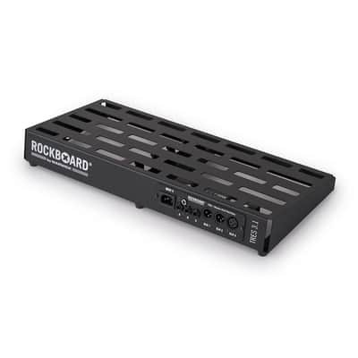 Rockboard MOD3 V2 3xTRS 3xXLR Pedalboard Patchbay + IEC Power Patch Cable image 6