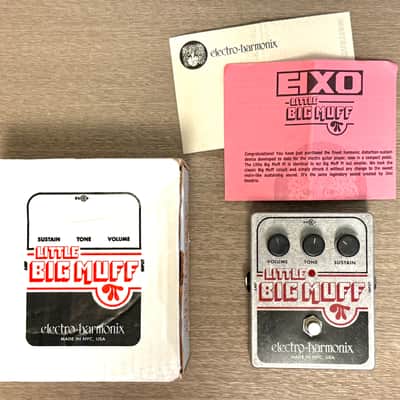 Electro-Harmonix Little Big Muff Pi Fuzz Pedal Mint w/ Box & Paperwork image 5