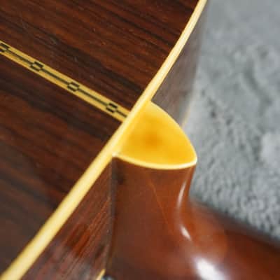 Vintage Jumbo 12-String Acoustic Guitar Japan Made w/ Hard Case image 20