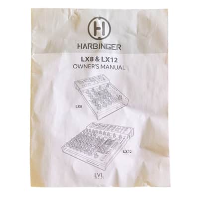 HARBINGER LX12 MIXER image 6