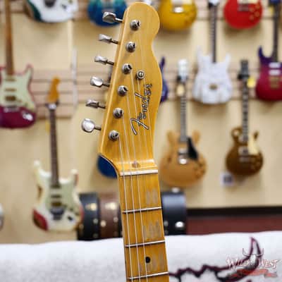 Fender Custom Shop 1951 Nocaster Ash Body Maple Neck Relic Faded Aged Nocaster Blonde 6.75 LBS image 7