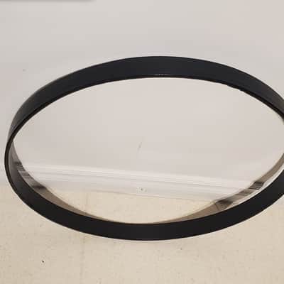 Vintage 22" Ludwig Black Bass Drum Hoop - Ultra Clean image 2