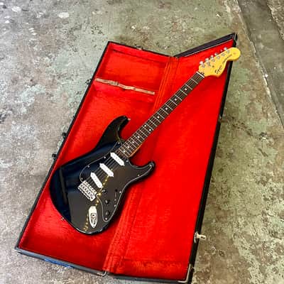 JV Squier Fender Stratocaster ST-72 45 1983 - Blackie original vintage MIJ Japan fujigen image 6