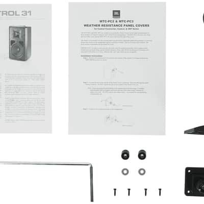 JBL CONTROL 31 150w 70v Commercial Indoor/Outdoor 10" Wall Mount Speaker Black image 11