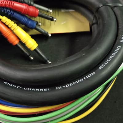 Hosa CPP-805 CPP805 8 1/4" TS Patch Snake 5 Meter 16.5ft BRAND NEW High Definition Audio Recording Snake image 3