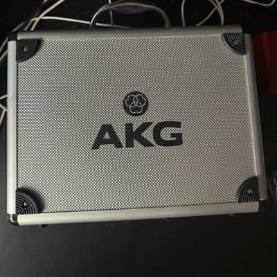 AKG C414 XLII Large Diaphragm Multipattern Condenser Microphone 2010s - Black image 1