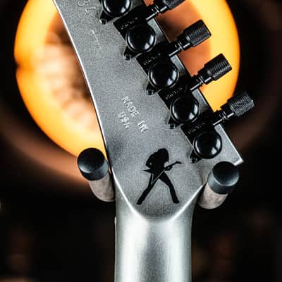 2022 Gibson Dave Mustaine Flying V EXP silver metallic image 12