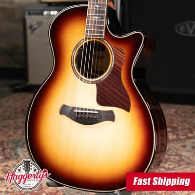 Taylor (1 of 42) Builder's Edition 814ce LTD Grand Auditorium Acoustic/Electric Guitar - Macassar with Hardshell Case image 1
