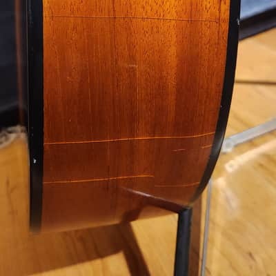 Amazing Hand Crafted Steel-String Acoustic Guitar Tobacco Burst 12 Fret Cutaway-Ebony Board-Spruce Top-Mahogany Back & Sides image 16