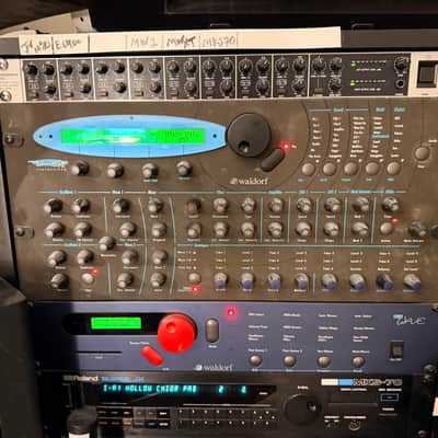 Waldorf Microwave XT Rackmount Wavetable Synthesizer 1998 - Shadow