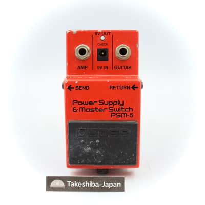 Boss PSM-5 Power Supply & Master Switch 1982 Made in Japan 236600 image 1