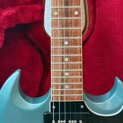 2019 Gibson SG Special Electric Guitar - Faded Pelham Blue image 3