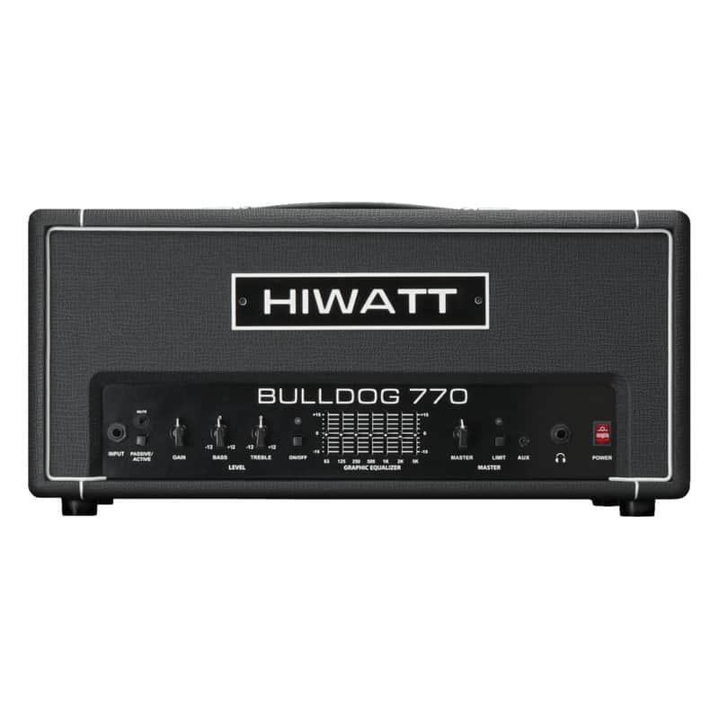 Hiwatt Bulldog 770 Bass Amplifier Head *USA Small Business* image 1
