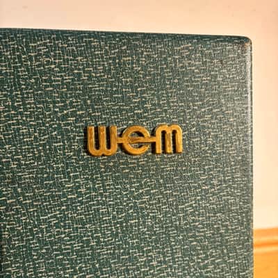 1962 Watkins WEM Westminster Tremolo 13 Watt Valve Guitar Amp (+ original tremolo pedal & amp cover, one owner from new!) image 3