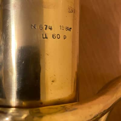 Alto Wind Brass Musical Instrument USSR Soviet Alt Vintage and Rare image 7
