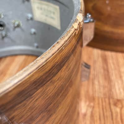 1970s Rogers Headliner Drum Set Koa 20/12/16 image 16