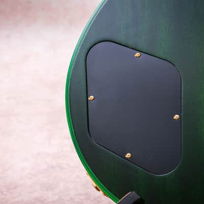 GIBSON USA Custom Shop M2M Les Paul Custom Widow "Green Widow + Ebony" (2024) image 18