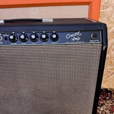 Vintage 1964 Fender Concert USA Blackface 4x10 Valve Amplifier Combo *1960s* image 3