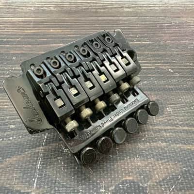 90s Jackson FLC-PRO TRS Floyd Rose License Tremolo Bridge Black TAKEUCHI /Arm Bar image 2