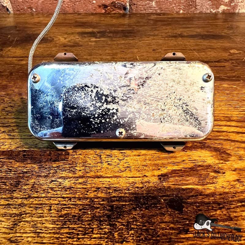 Gibson Thunderbird Pickup - New, Old Stock Vintage Bass Pickup  (1970s - Chrome) image 1