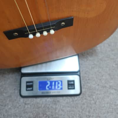Vintage 1960s Harmony Stella 4 String Acoustic Tenor Guitar Clean Works Great Sunburst Clean! image 17