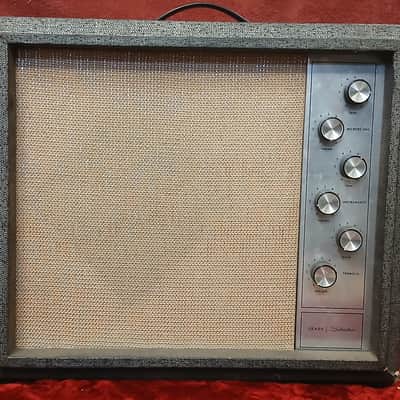 1967 Silvertone 1482 Vintage Tube Amp 1x12 w/ Tremolo, Danelectro USA-Made image 1