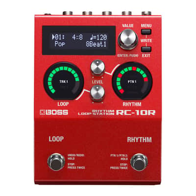 BOSS RC-10R Rhythm Loop Station with Class-Leading Two-Track Looper Engine, Expanded Control, and Vast Rhythm Library image 1