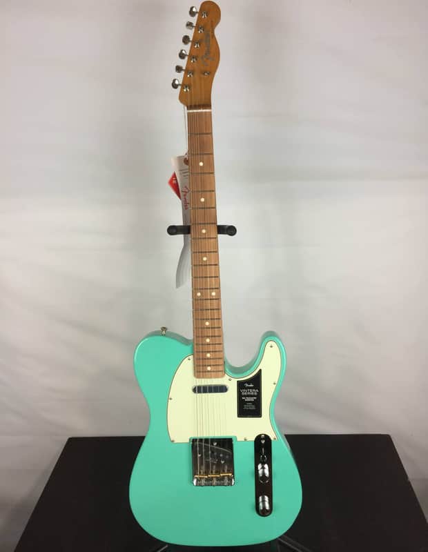 Open Box Fender Vintera '60s Telecaster Modified Electric Guitar, Pau Ferro Fingerboard, Seafoam Green image 1