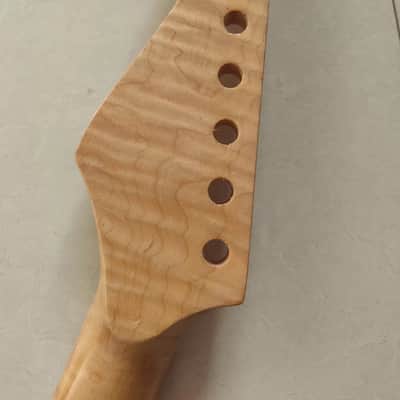 Flamed Maple ST Guitar Neck, 22-Frets image 3