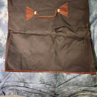 Vintage 1955 New Old Stock Fender Amp Cover 19 x 18 x 9 Tweed Deluxe? Brown Canvas image 1