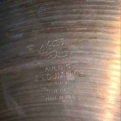 Vintage Zildjian 14"   Hi-Hat  Cymbals made in the usa image 3